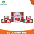 Tin Packing china factory New Orient Pure 28-30% brix Tomato Paste Canned Food Paste canned tomatoes sacue